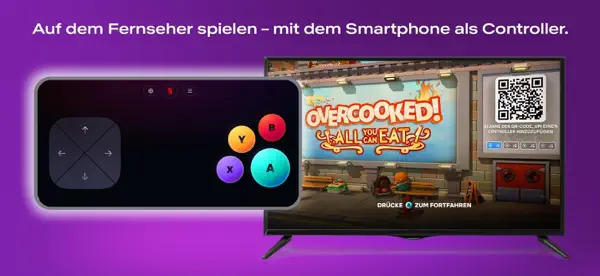 Netflix Game Controller iPhone App Screenshot 1 – Unterhaltung