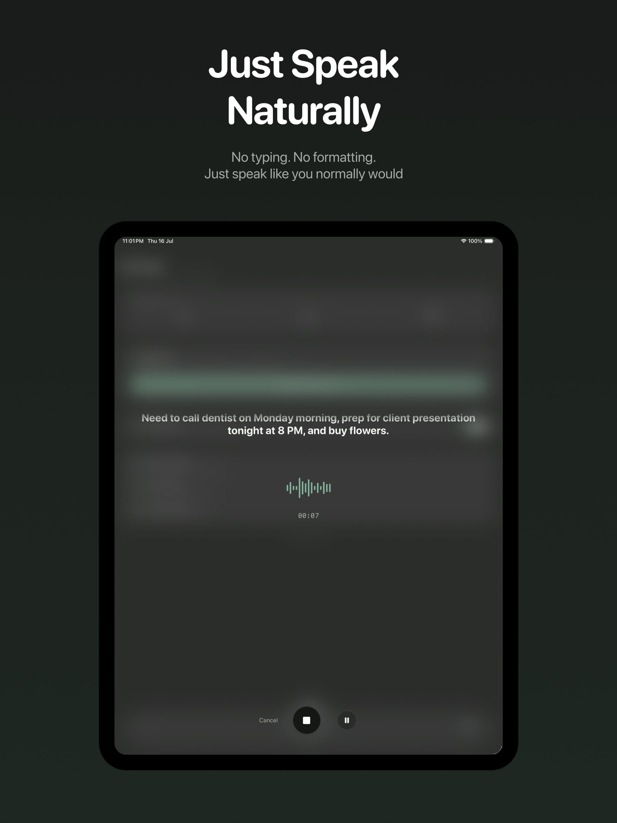 SpitAI - Voice Tasks screenshot 7