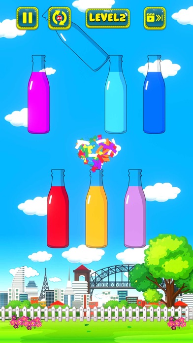 Water Color Puzzle Gamesのおすすめ画像1