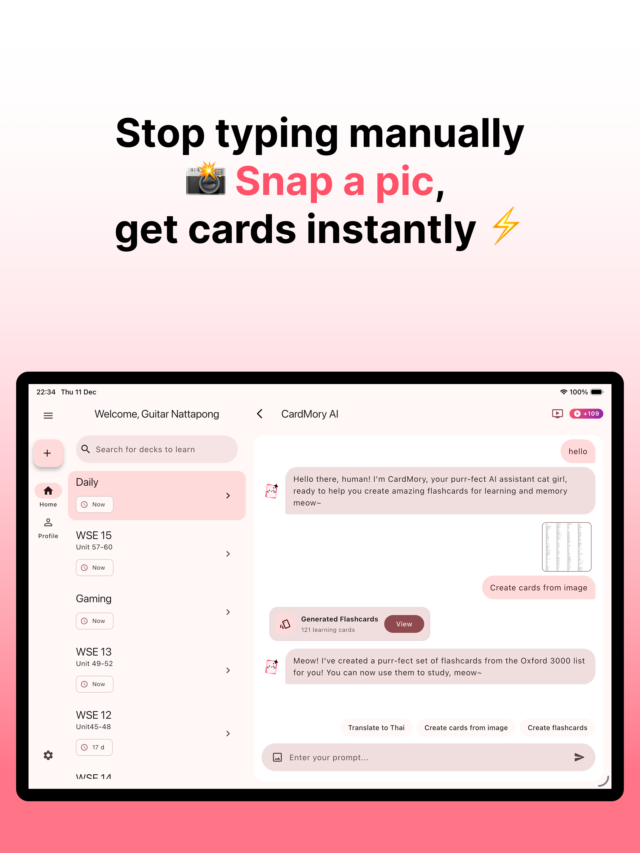 CardMory - AI Flashcard Maker screenshot 7