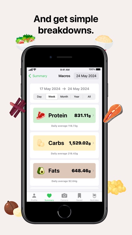Nutrify: Whole Food Tracker screenshot-5