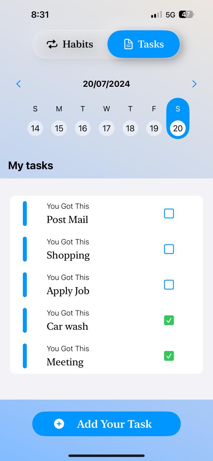 Goal Tracker  Habit Planner