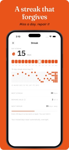 Foray: Walks & Step Goals Screenshot 5 of 10