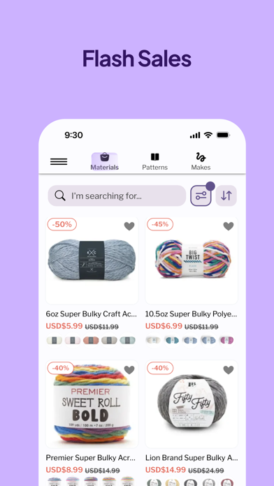 Ribblr - Crochet & Knitting Screenshot