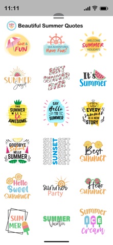 Beautiful Summer Quotes screenshot