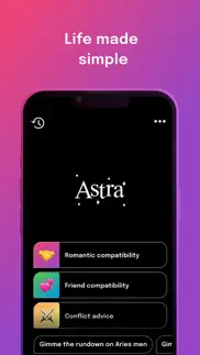 astra - life advice iphone bildschirmfoto 1