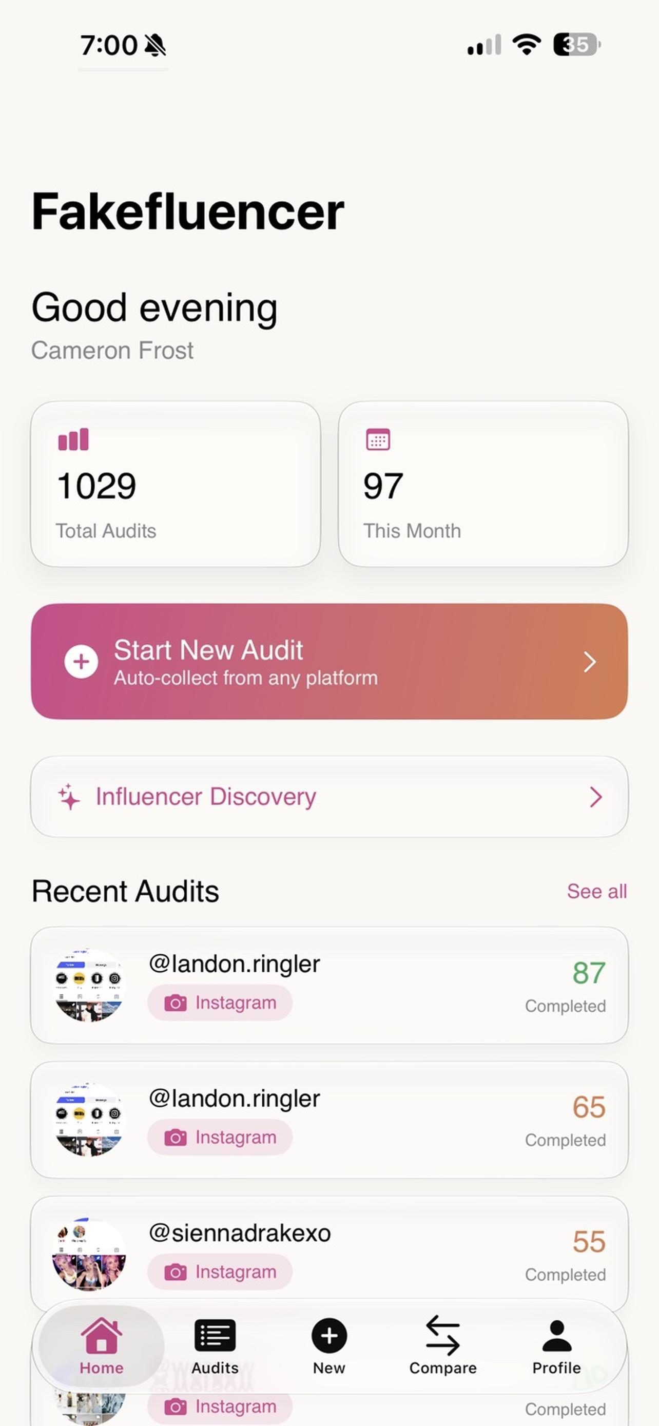 Fakefluencer screenshot 5