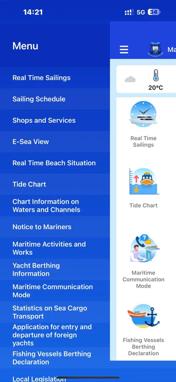 Screenshot #3 pour Macao Maritime Info