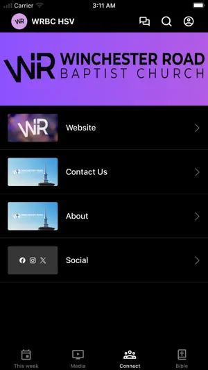 Winchester Road Baptist Church screenshot 3