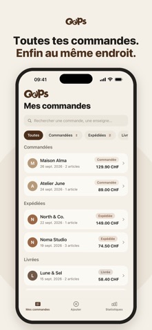 Oops – Order Tracker screenshot 1