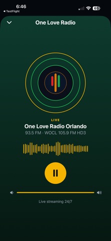 One Love Radio Live screenshot