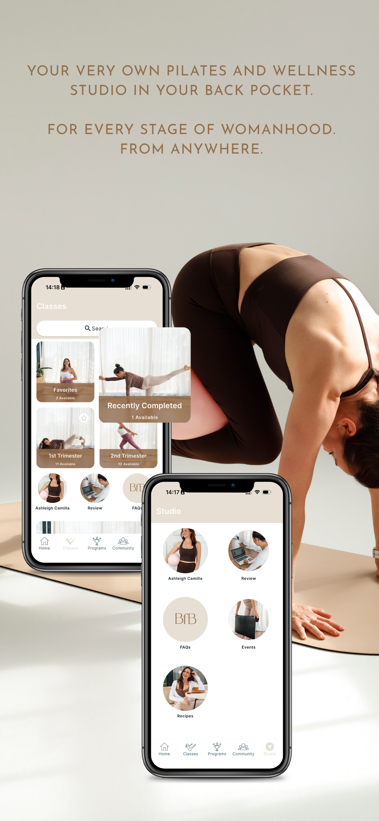 Ash Camilla Pilates screenshot 2