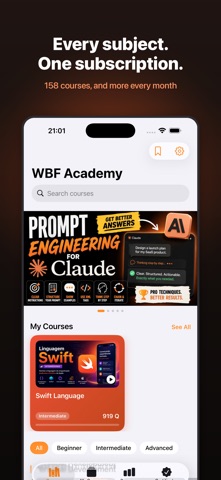 WBF Academy iPhone screenshot