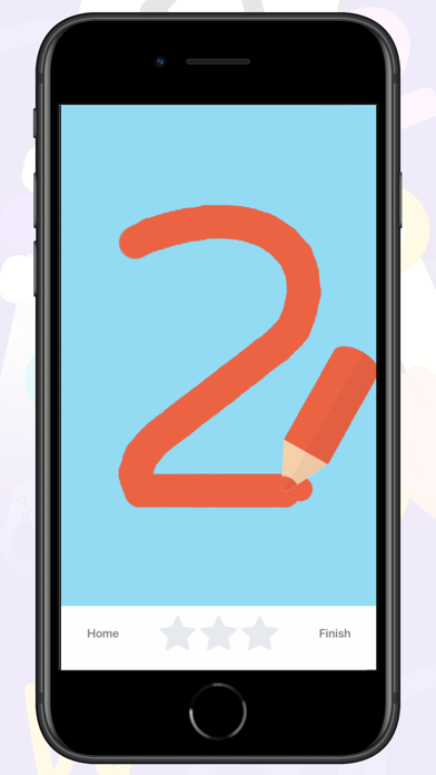 Write Numbers : Tracing 123 +3 Screenshot