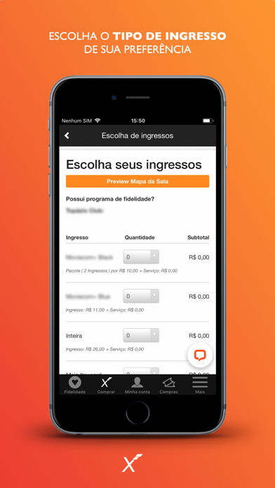 Velox Tickets Screenshot