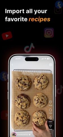 FeedMe : Import Recipes & Cook iPhone screenshot