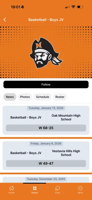 Hoover High School Athletics screenshot 3