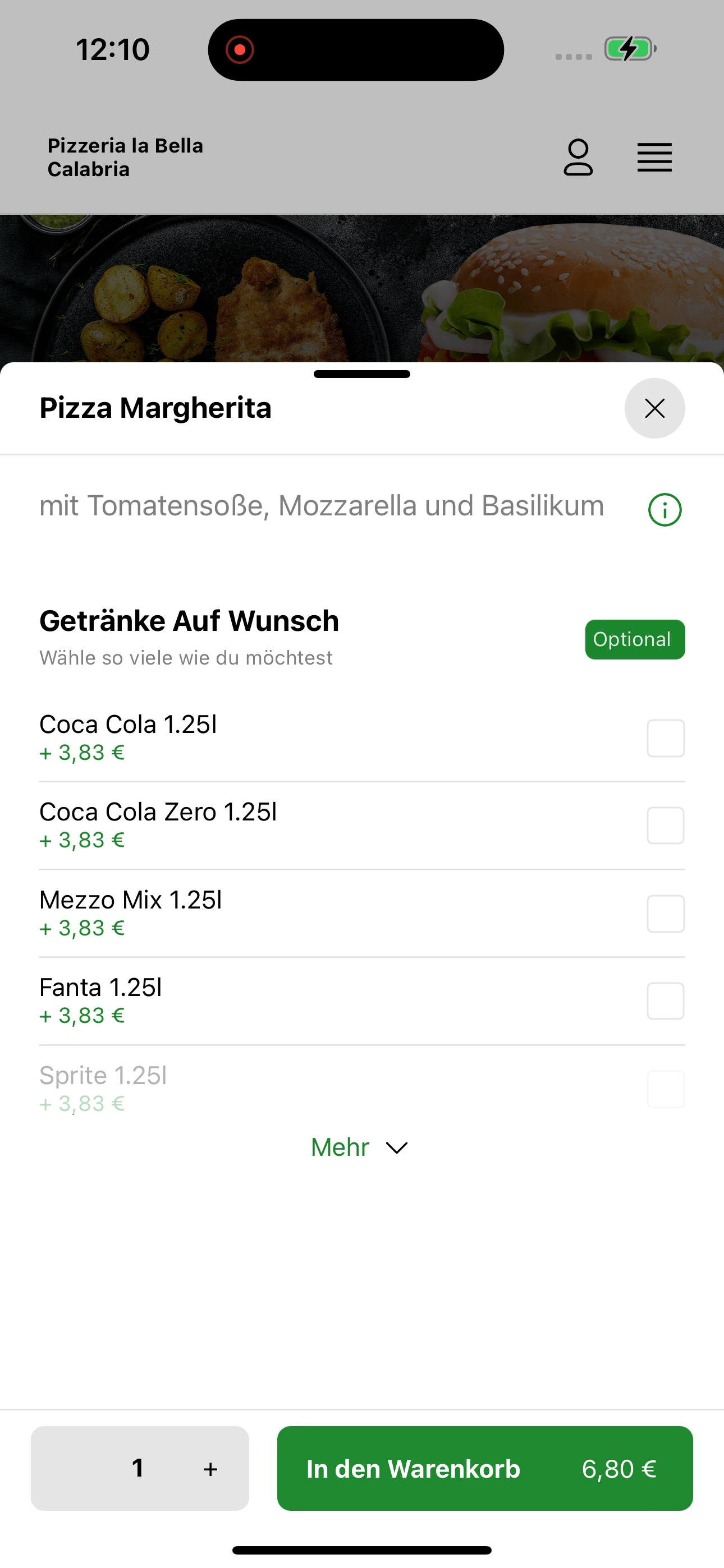Pizzeria la Bella Calabria screenshot 7