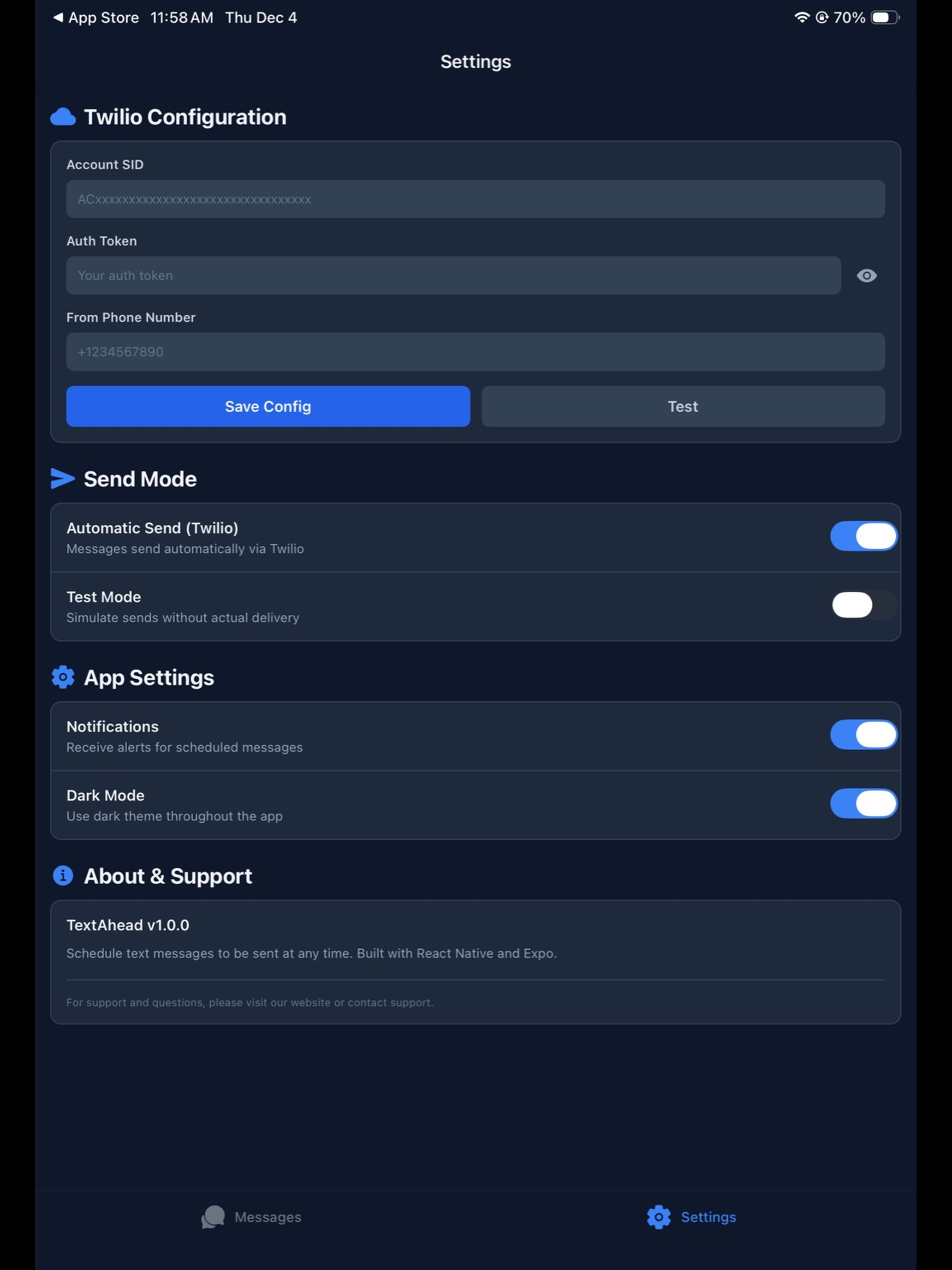 TextAhead screenshot 5