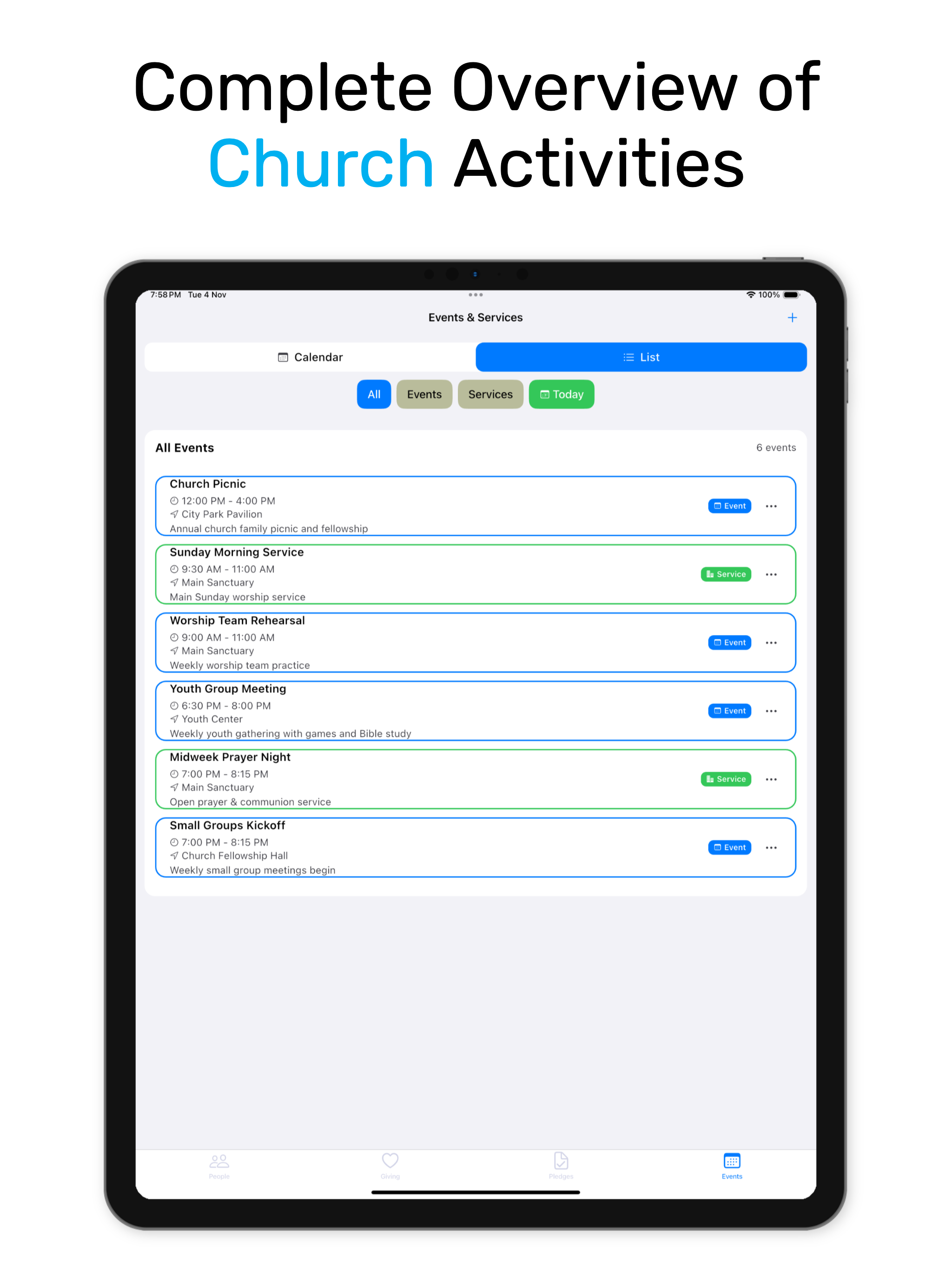Church Management App screenshot 9