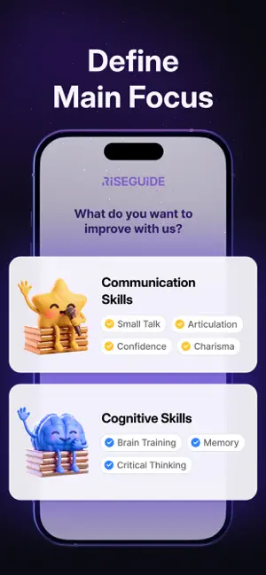 RiseGuide: Self Improvement iPhone screenshot 2