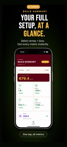 ArrowMetrics screenshot