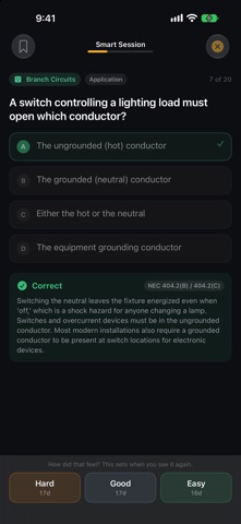 Electrical Prep: Journeyman screenshot 2