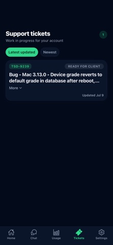 Phonecheck Support iPhone screenshot