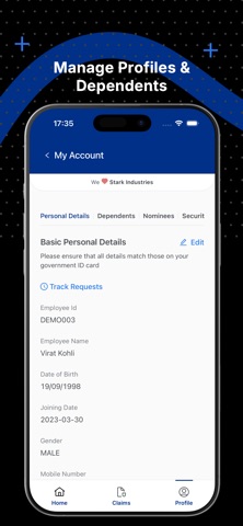 Peraj Insurance screenshot