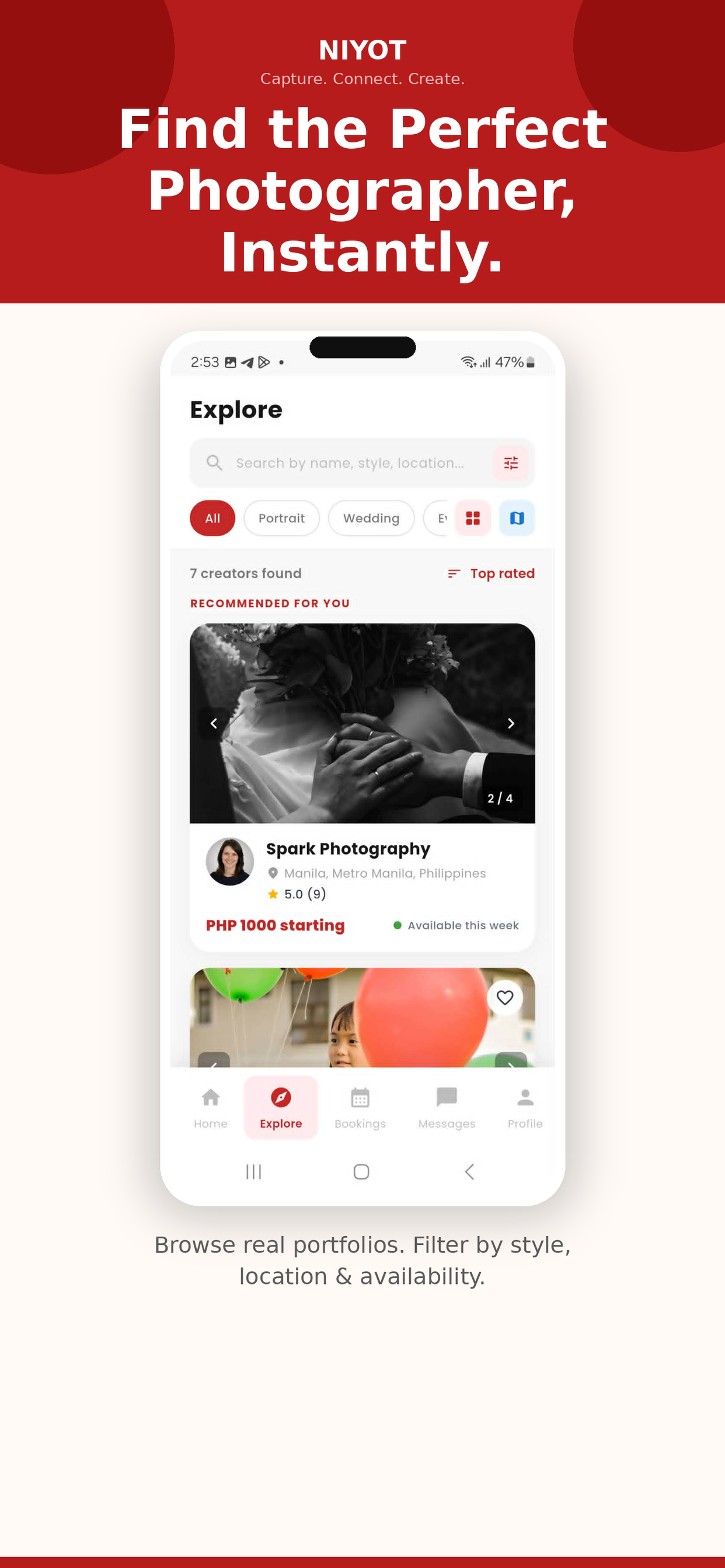 Niyot: Book Photographers screenshot 4