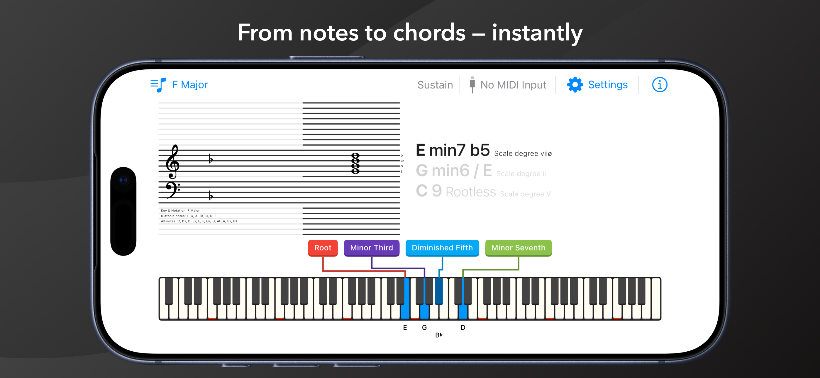 Intervals and Chords screenshot 3