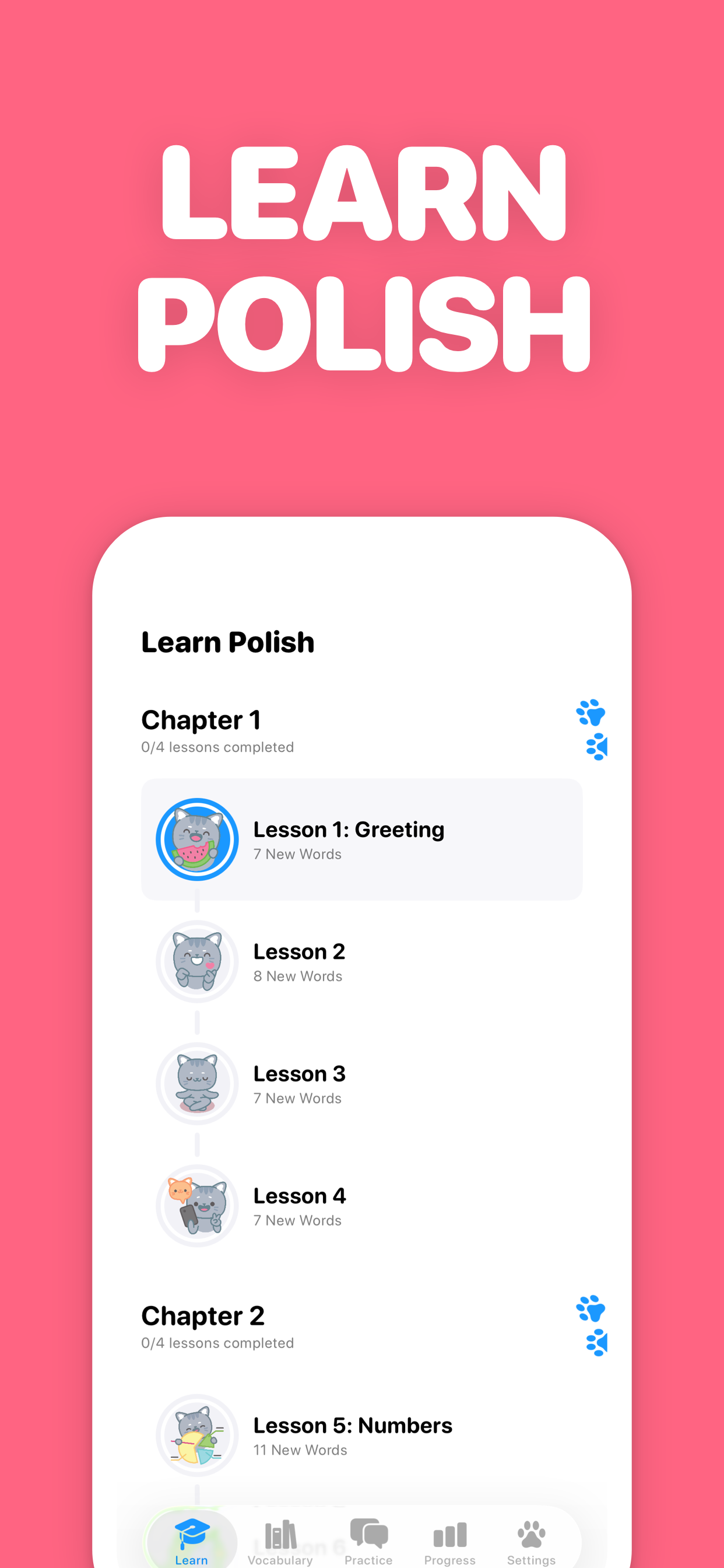 Learn Polish - LingoCat