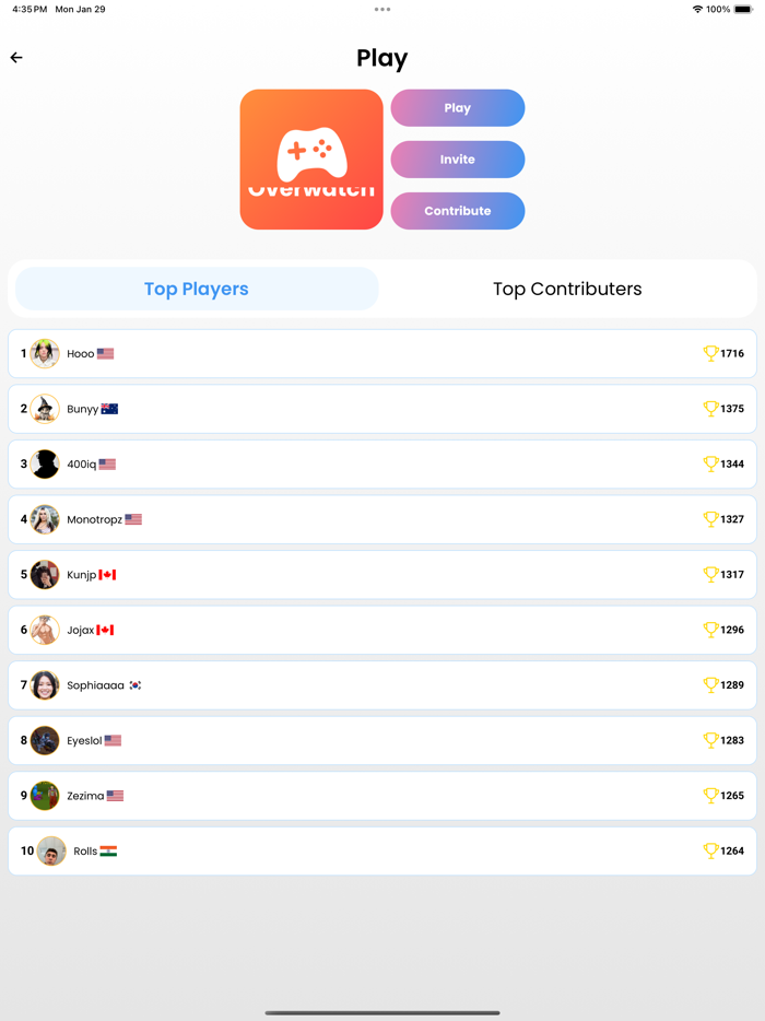 Quiz Arena - Trivia Questions