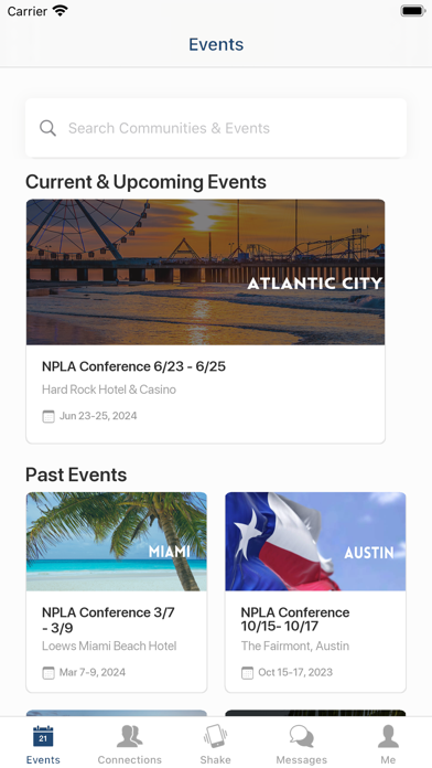 NPLA Conference Screenshot
