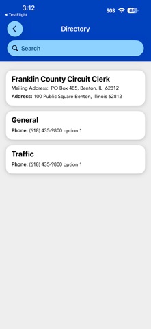 Franklin Circuit Clerk IL Screenshot 2 of 3