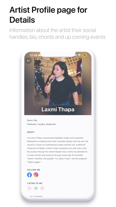 ChordPedia: Guitar Chords iPhone screenshot 5 - Music app
