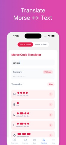 Morse Tutor and Trainer Screenshot 4 of 4