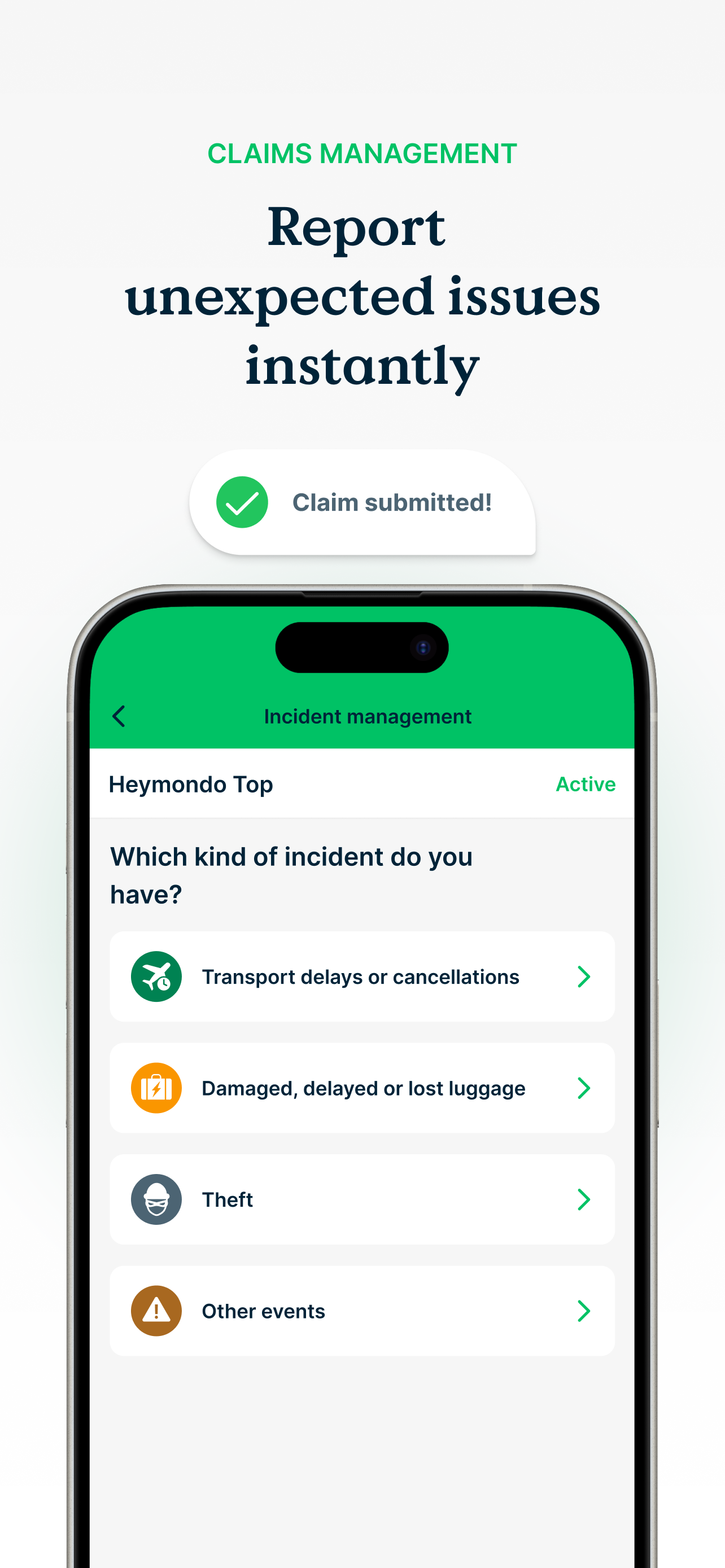 Heymondo - Travel insurance screenshot 2