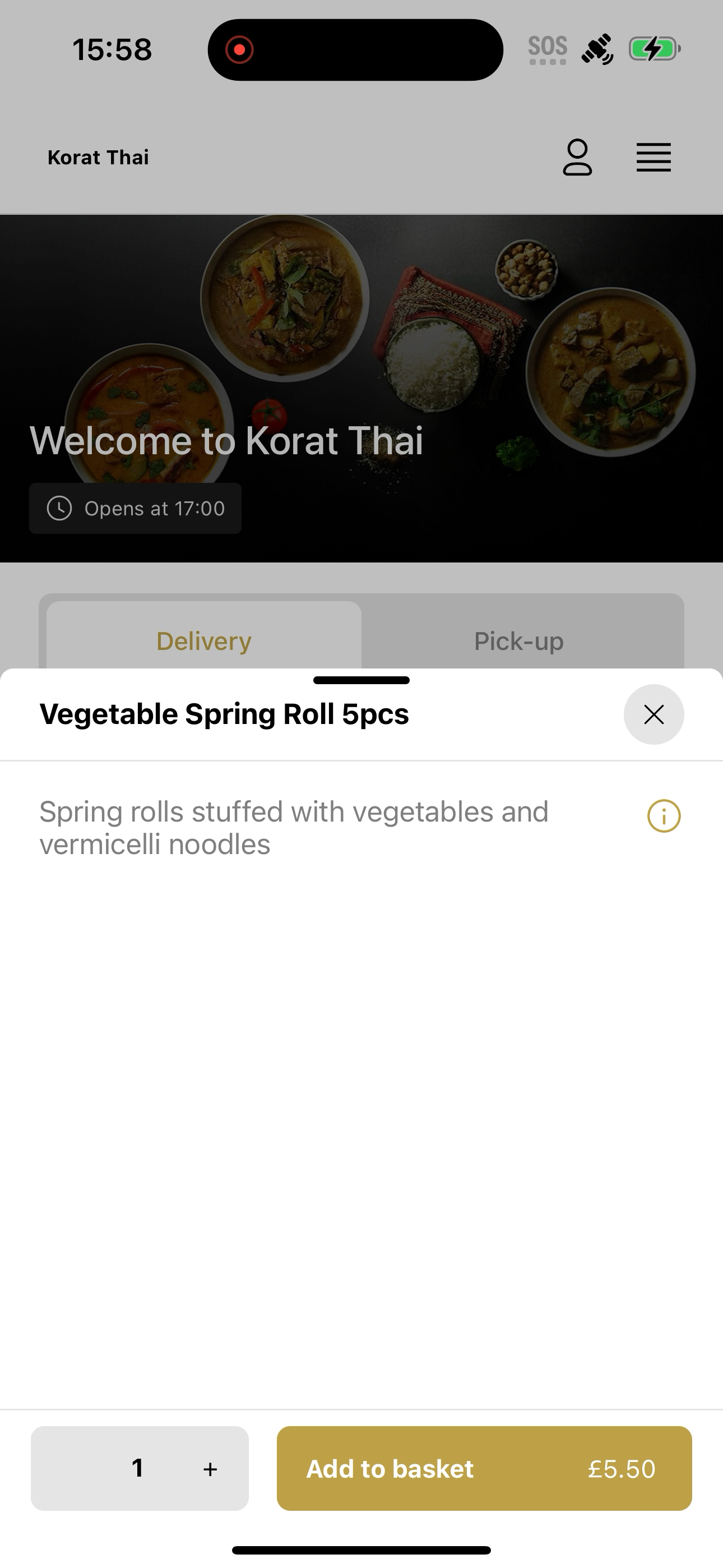 Korat Thai screenshot 4