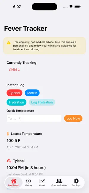 Fever Tracker Care screenshot 3