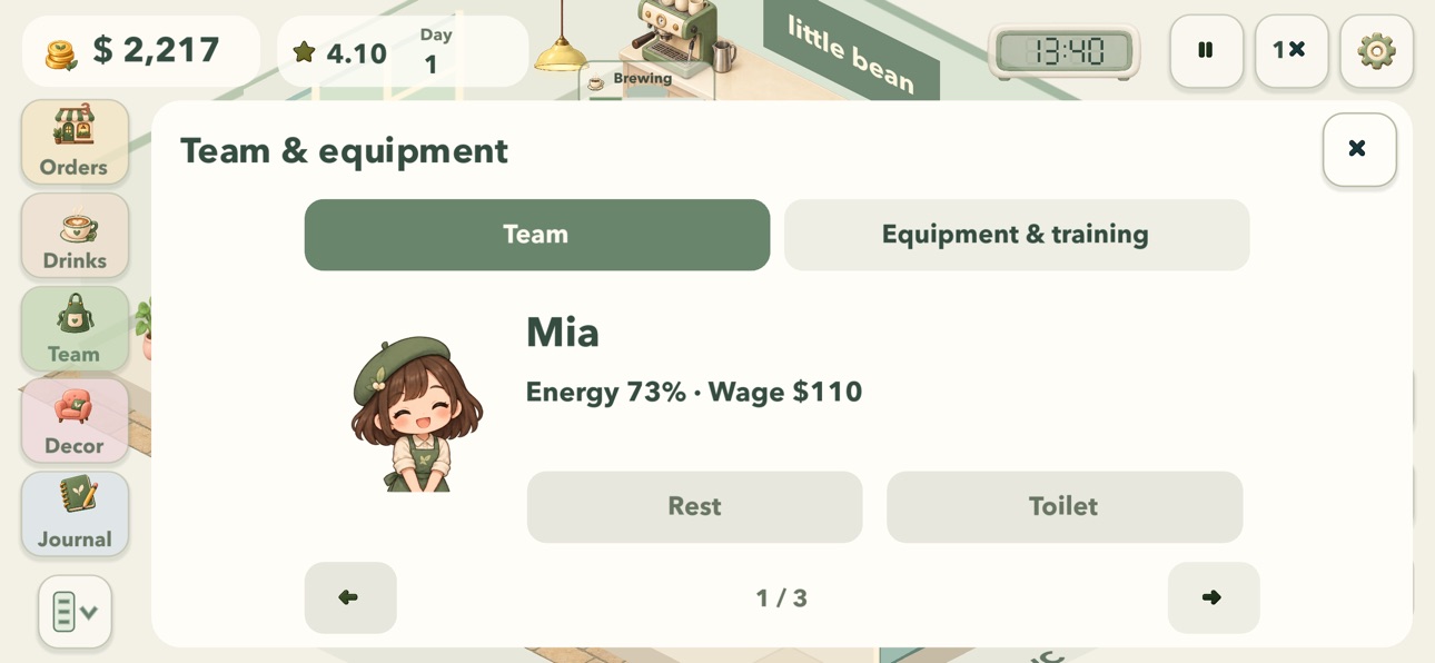 Screenshot 3 of LittleBeanCafe