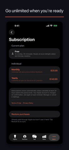 Palkie Talkie iPhone screenshot