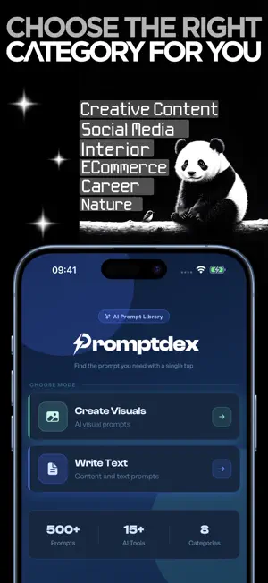 Promptdex: AI Prompt Library screenshot 2