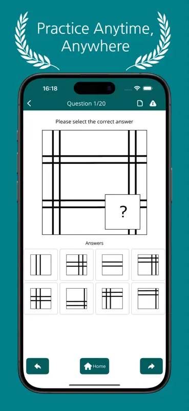 IQ Test: Raven's Matrices Pro screenshot 3 of 6