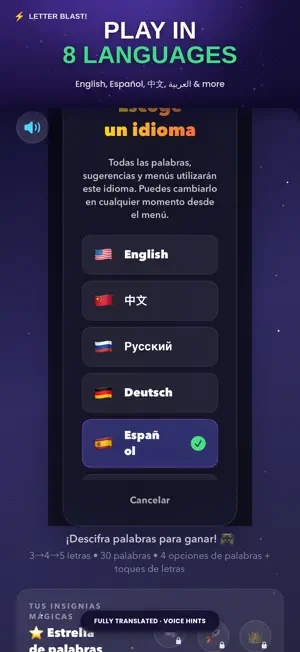 LettersBlast: Word Puzzle Game screenshot 2