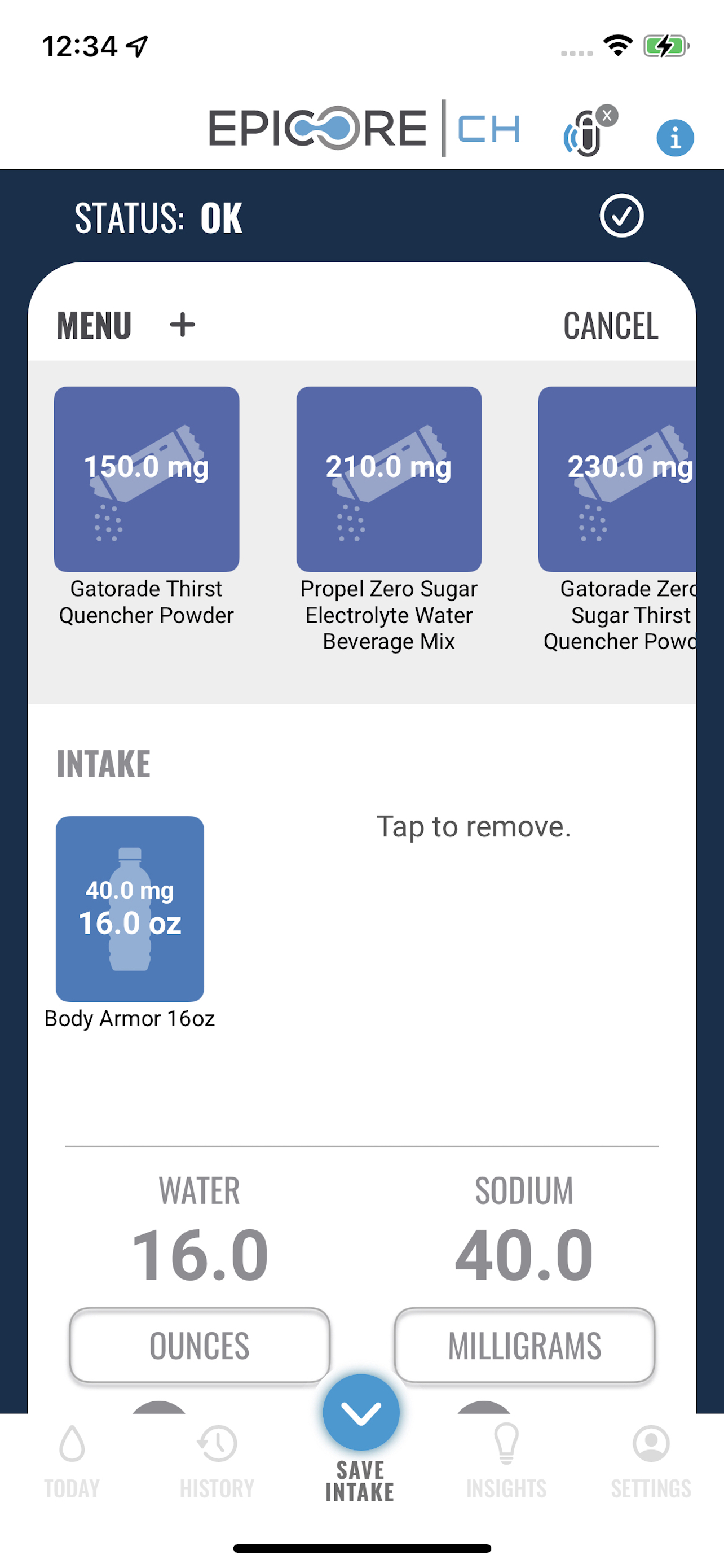 Connected Hydration