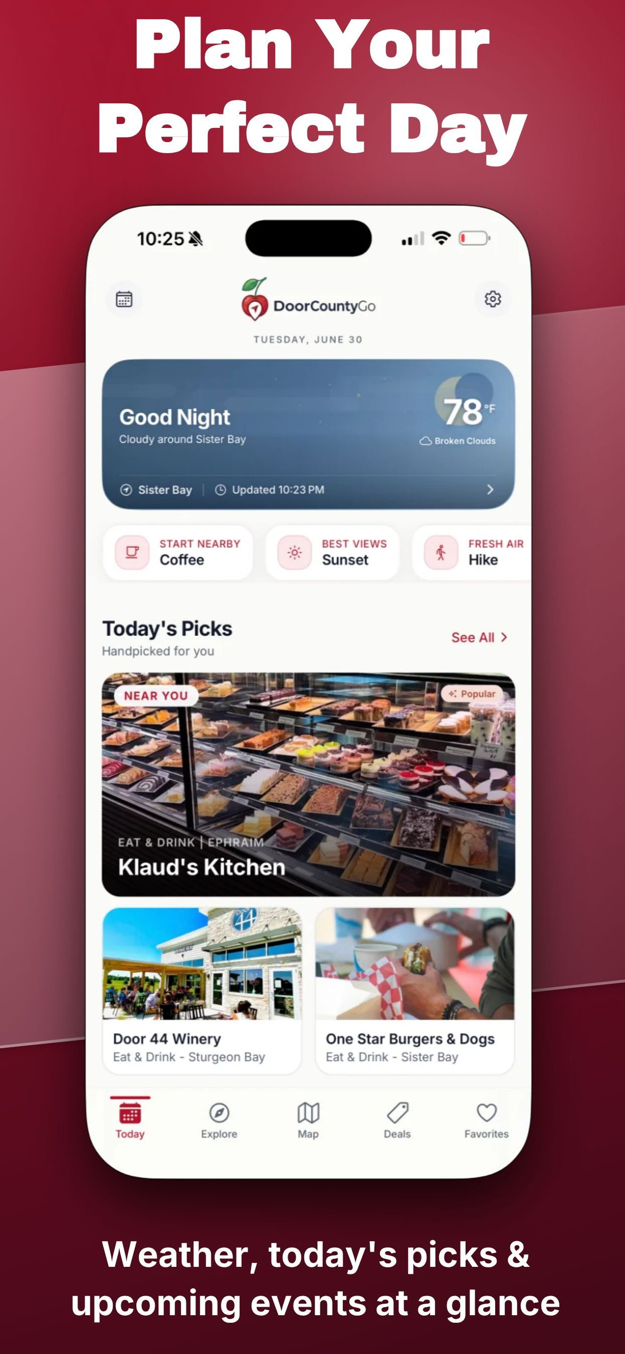 Door County Go: Map & Guide screenshot 2