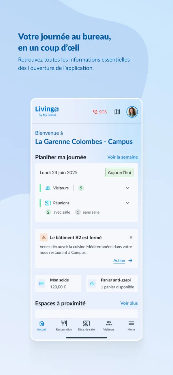 Screenshot #1 pour Living@ by My Portal