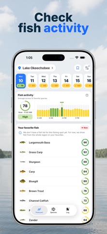 BiteRadar: Fishing Forecast Screenshot 1 of 5