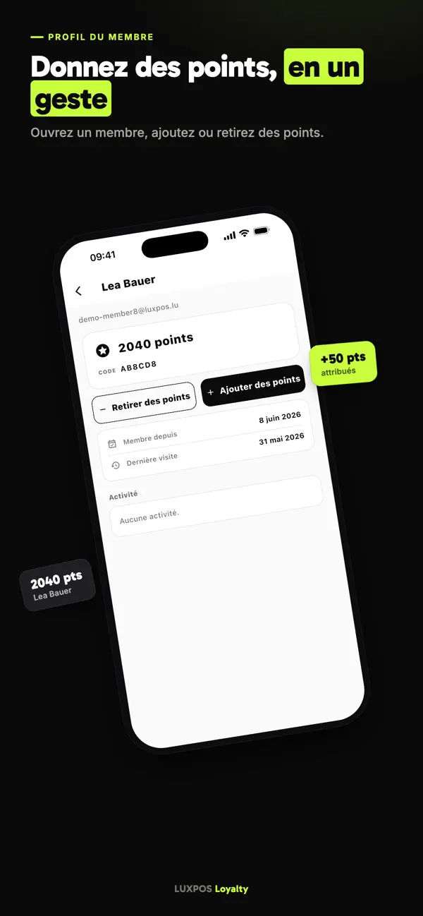 Screenshot #2 pour LUXPOS Loyalty